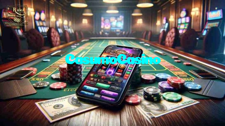 CasumoCasino casino presented on mobile device in Pakistan with slots and live games